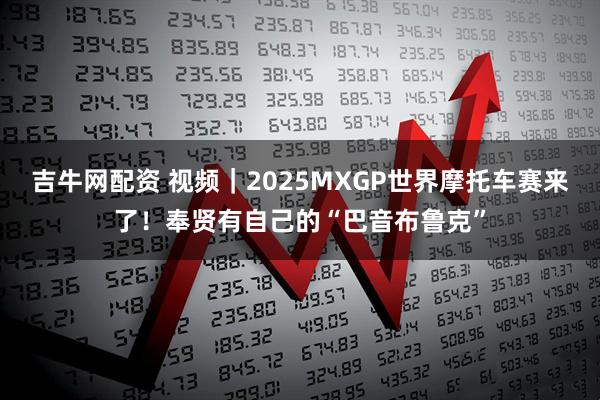 吉牛網(wǎng)配資 視頻｜2025MXGP世界摩托車(chē)賽來(lái)了！奉賢有自己的“巴音布魯克”